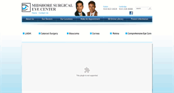 Desktop Screenshot of midshoreeye.com